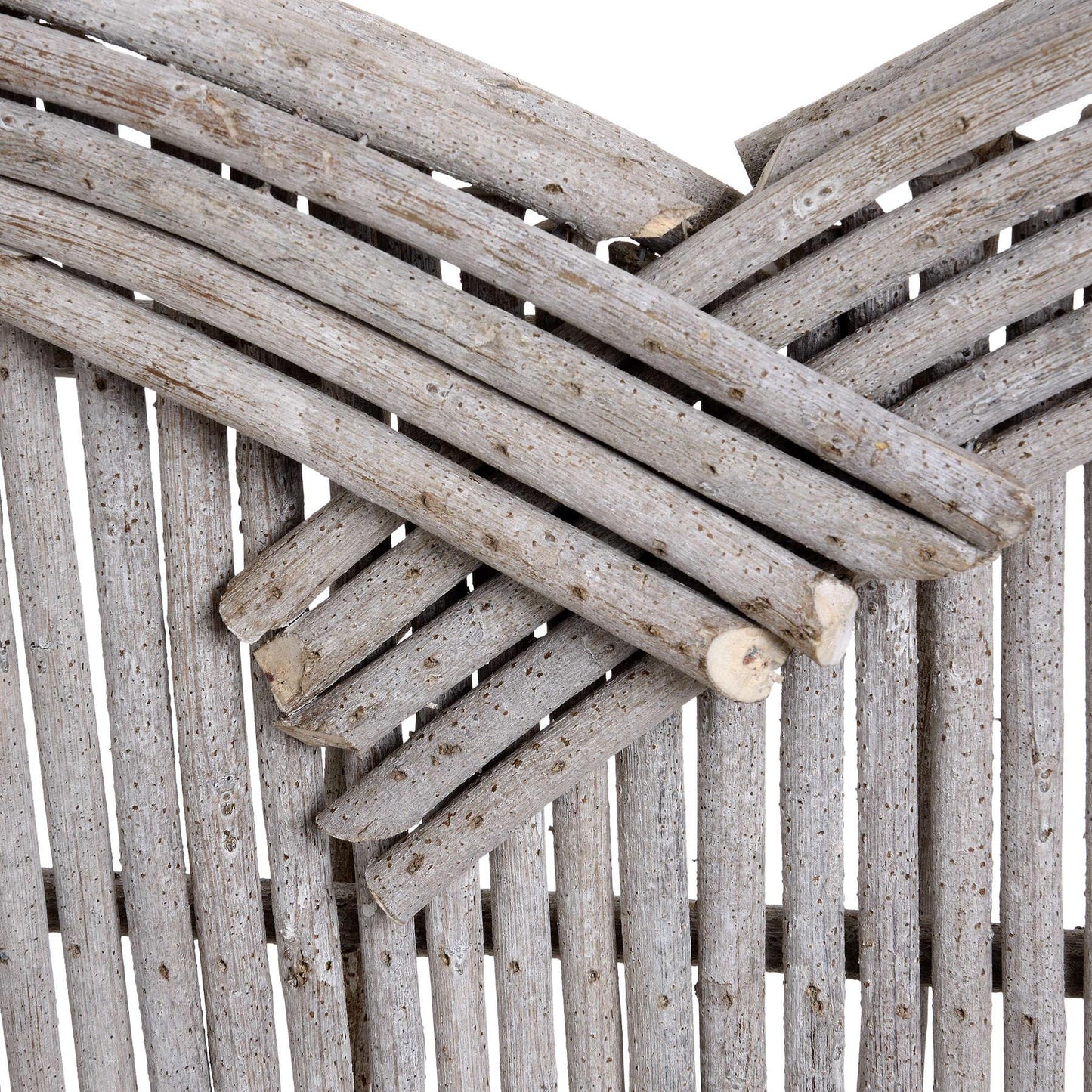 Medium Heart Wicker Wall Art - Eudemonia Home Goods