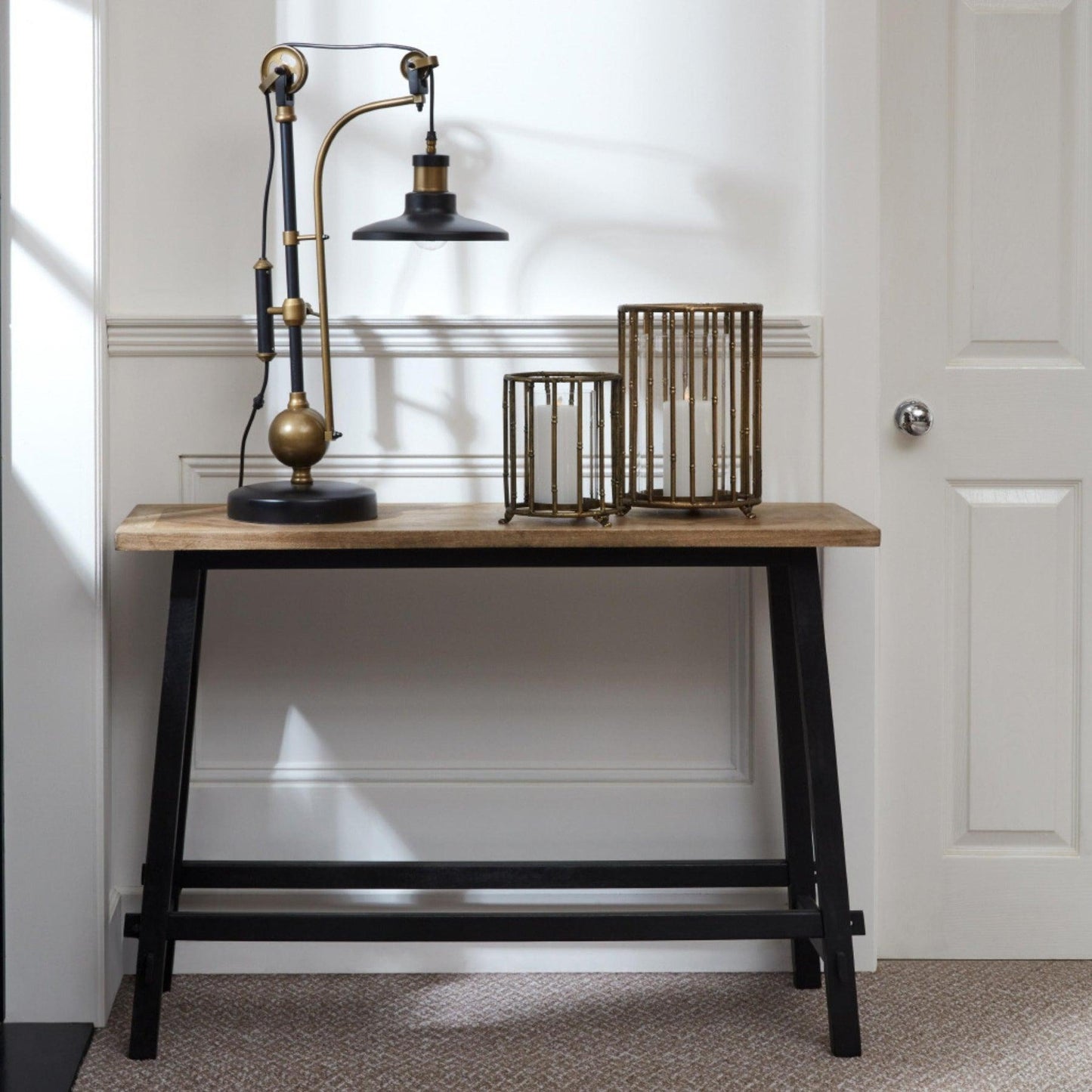 Hudson Adjustable Large Table Lamp - Eudemonia Home Goods