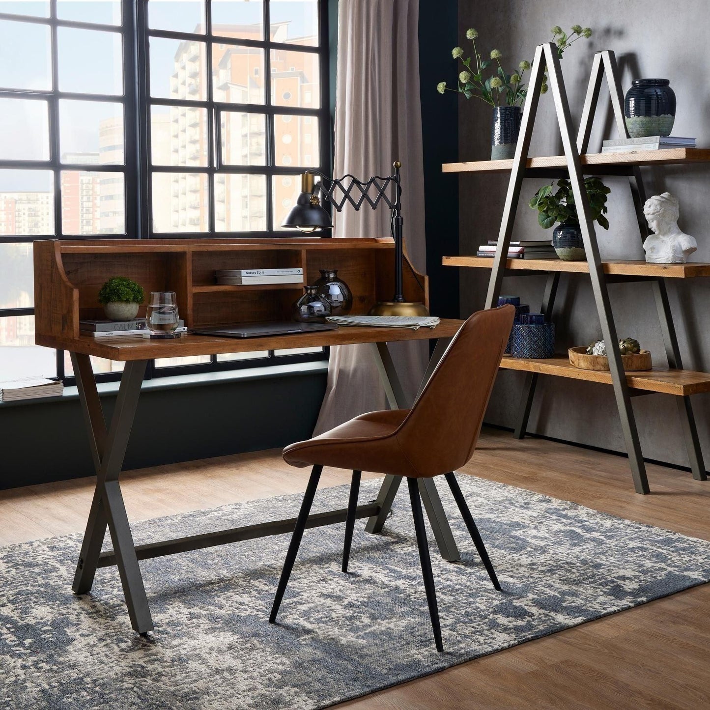 Malmo Tan Dining Chair - Eudemonia Home Goods