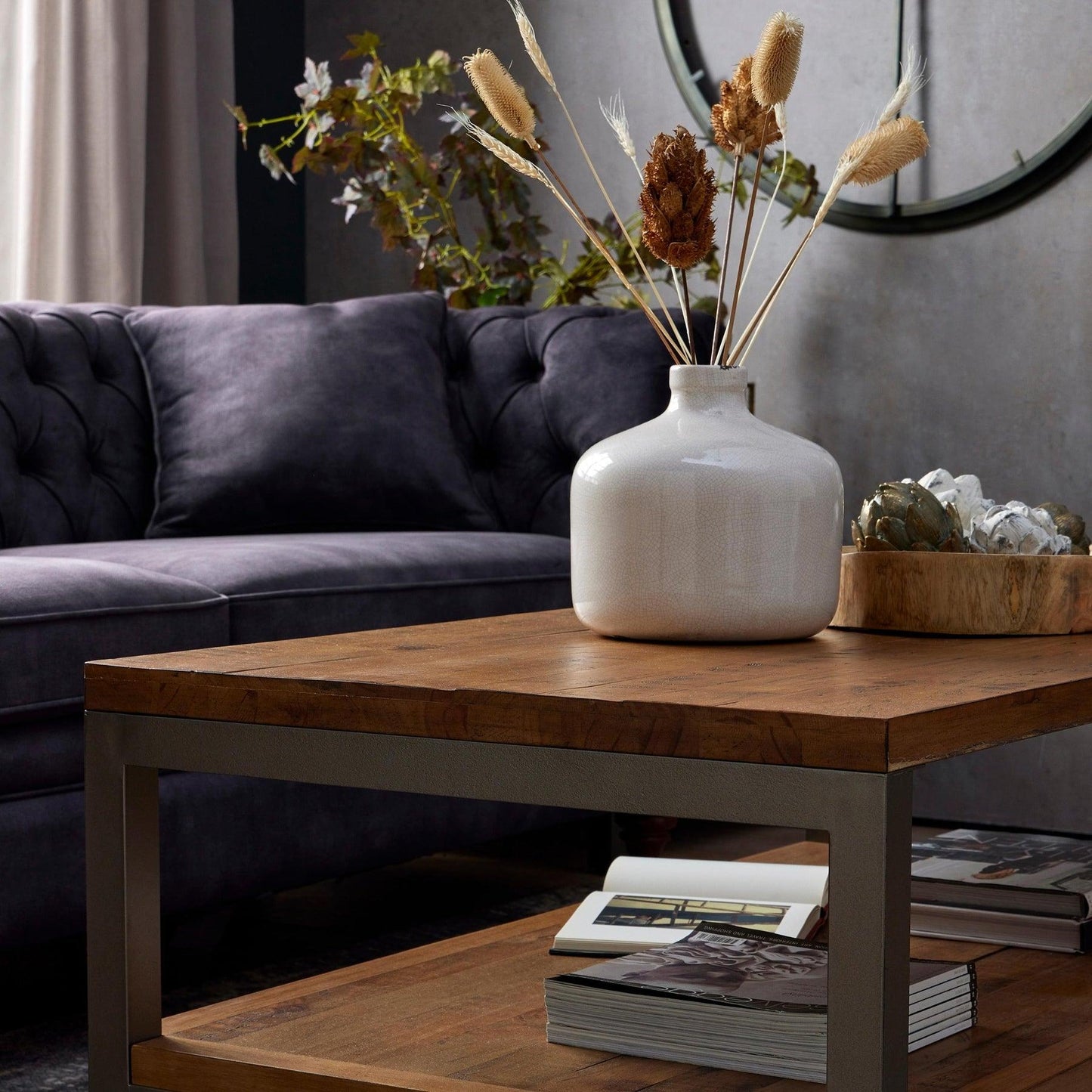 Garda Glazed Chive Vase - Eudemonia Home Goods