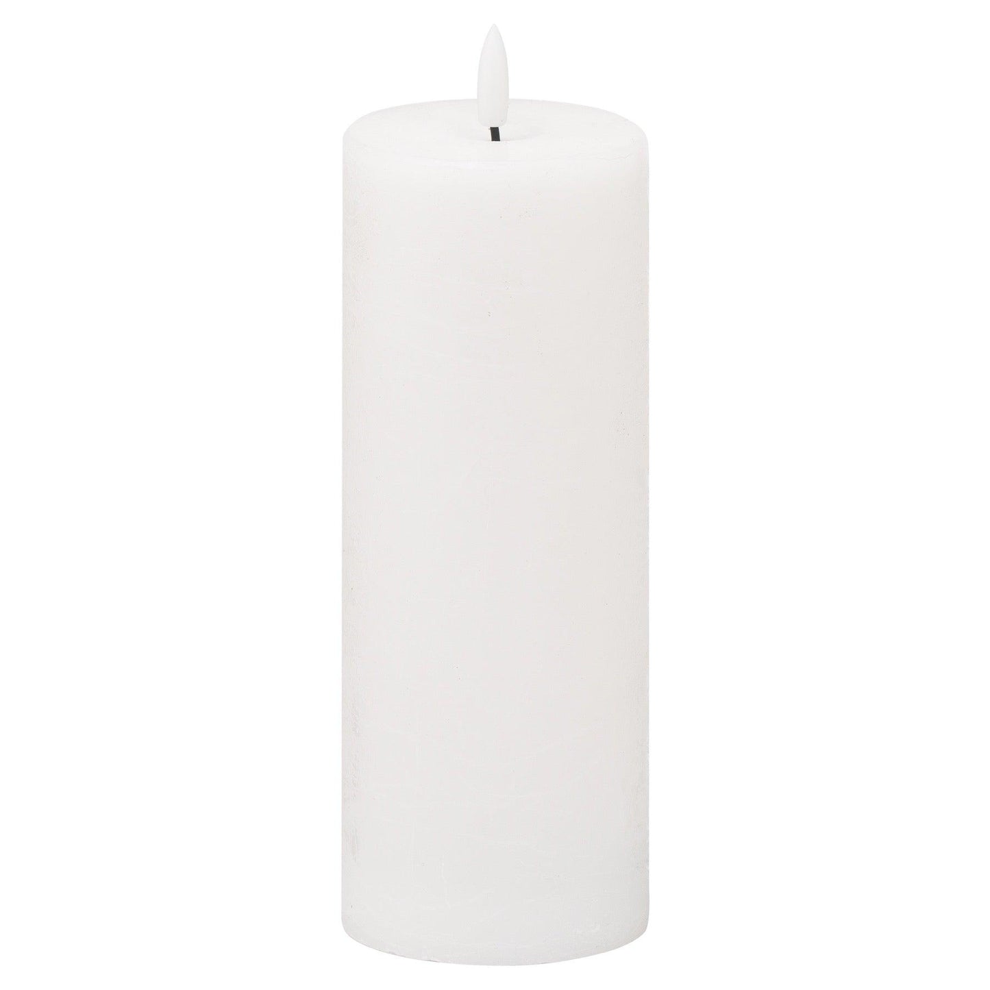 Luxe Collection Natural Glow 3x8 LED White Candle - Eudemonia Home Goods