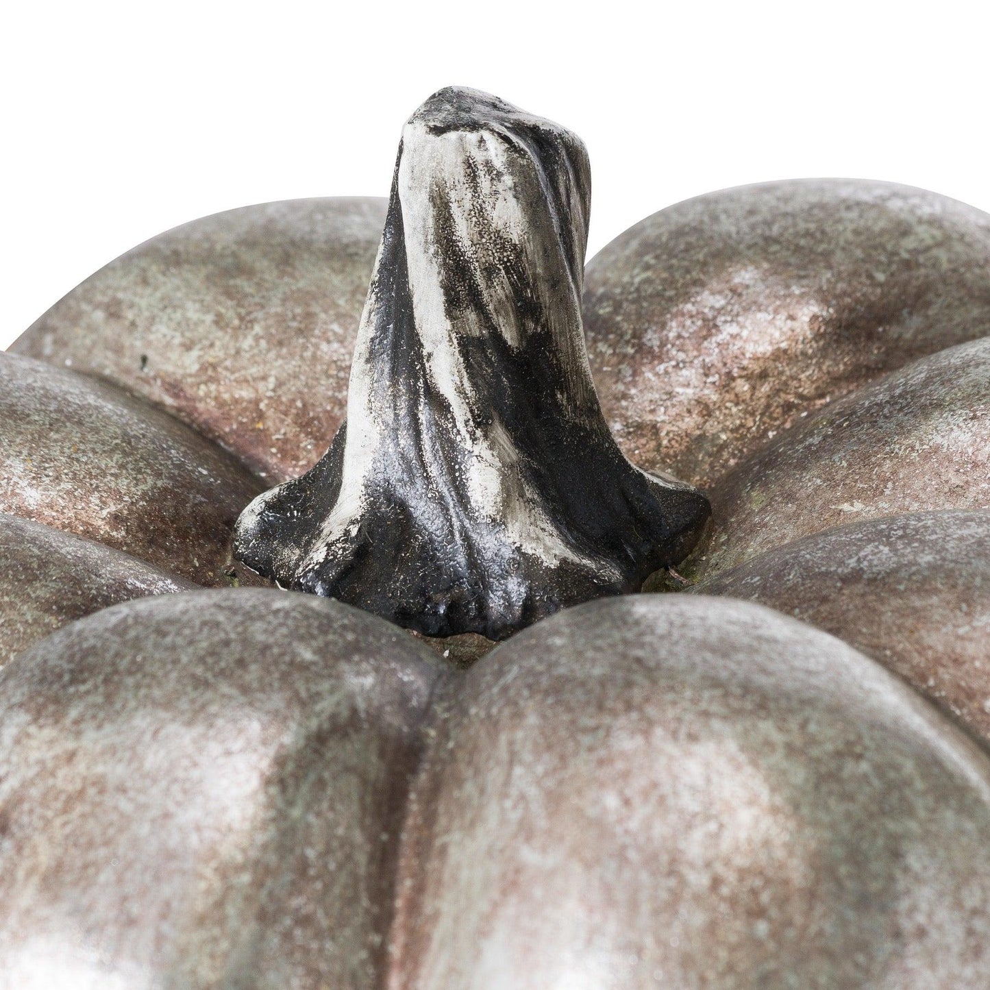Large Silver Foil Pumpkin - Eudemonia Home Goods