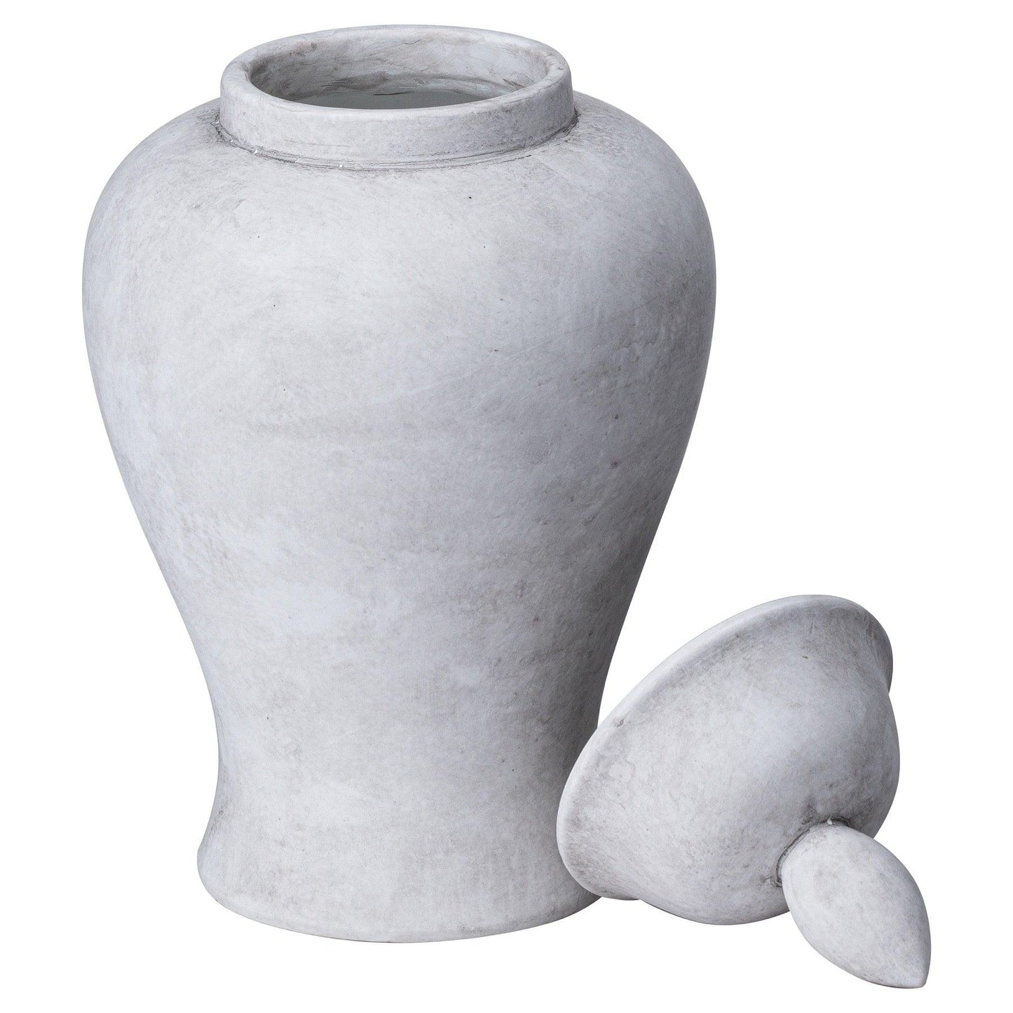 Darcy Stone Ginger Jar - Eudemonia Home Goods