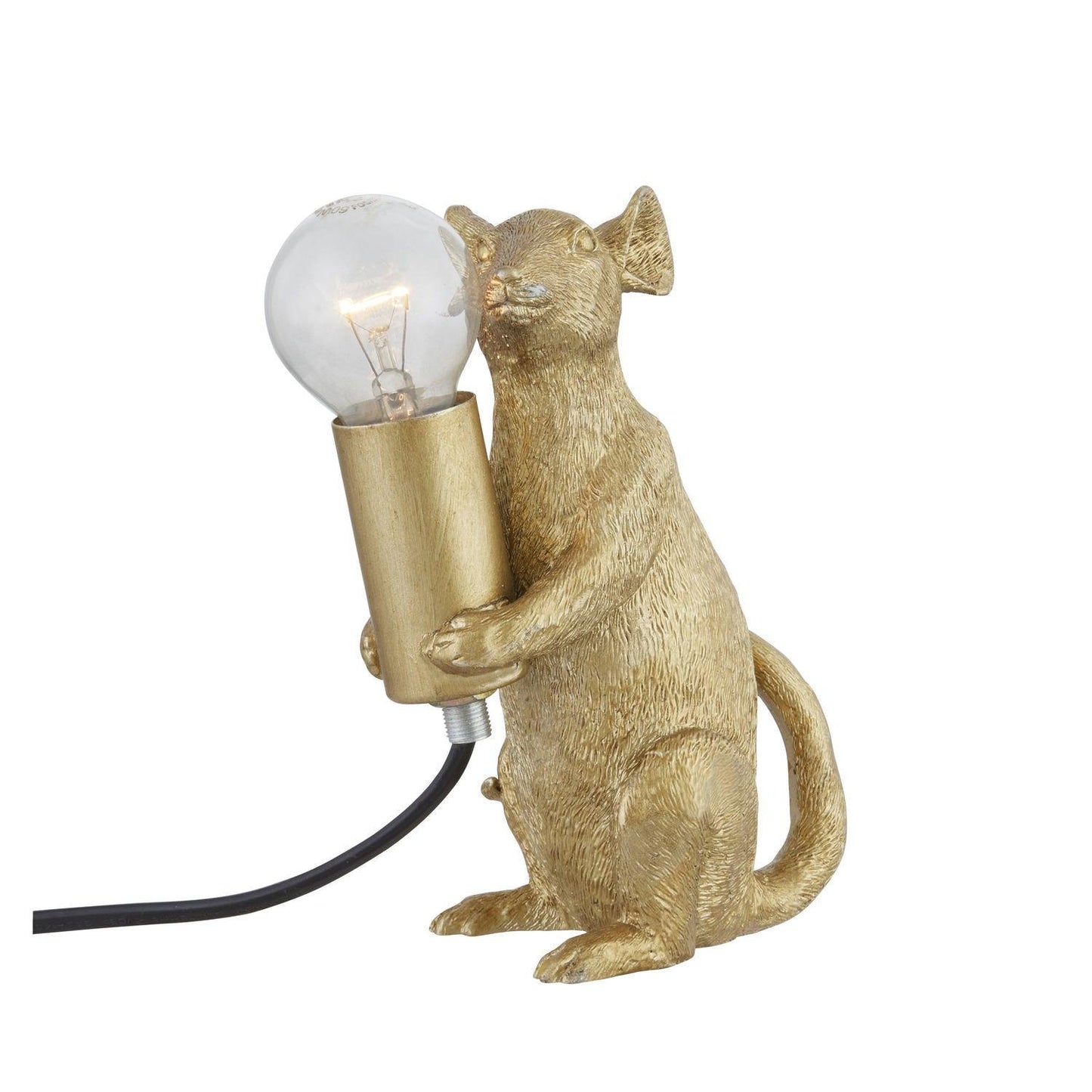 Marvin The Mouse Gold Table Lamp - Eudemonia Home Goods