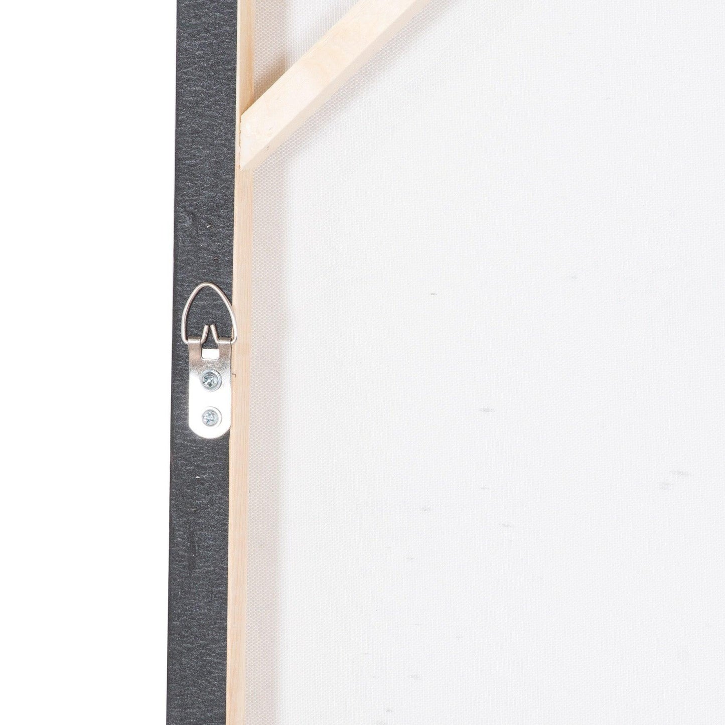 Sierra Silver And Grey Hand Painted Canvas - Eudemonia Home Goods