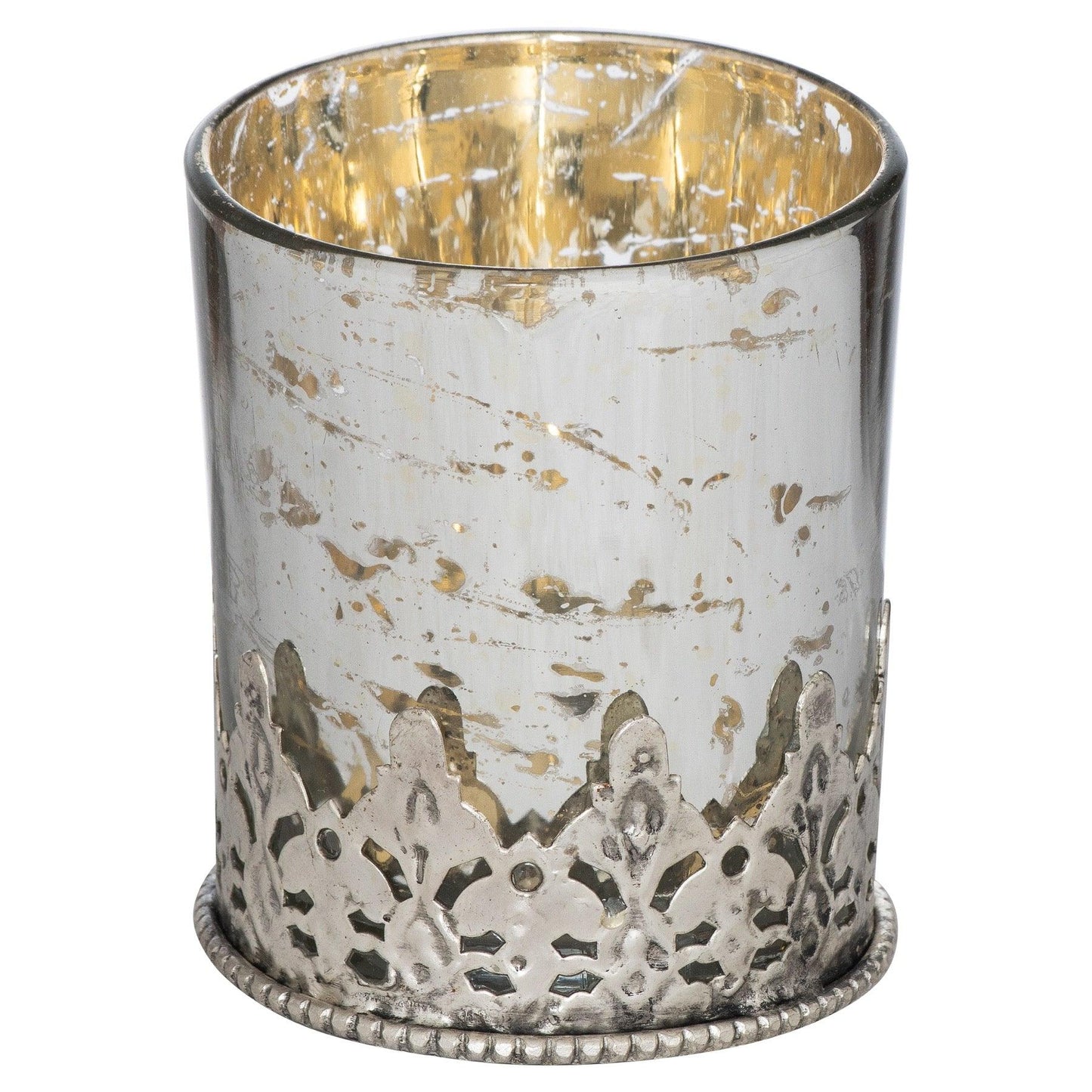 The Lustre Collection Large Tea Light Holder - Eudemonia Home Goods