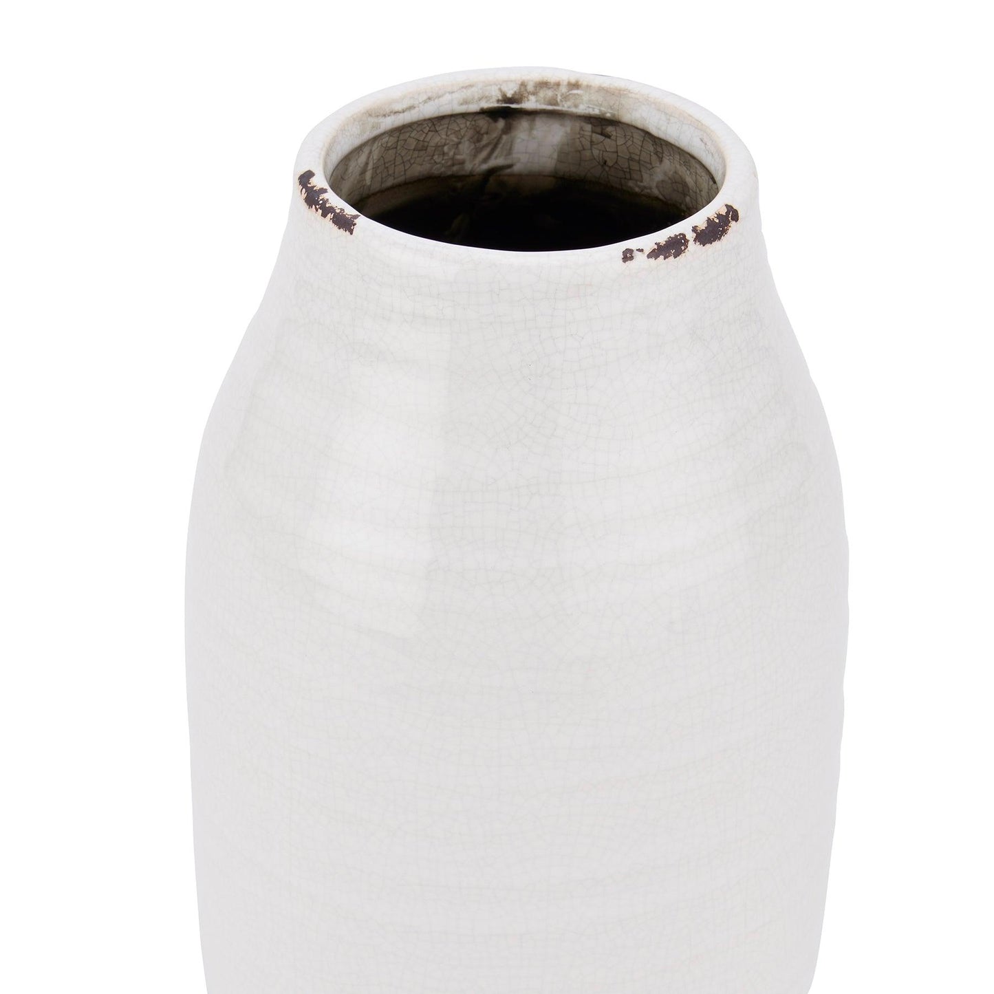 Garda White Stefanie Vase - Eudemonia Home Goods