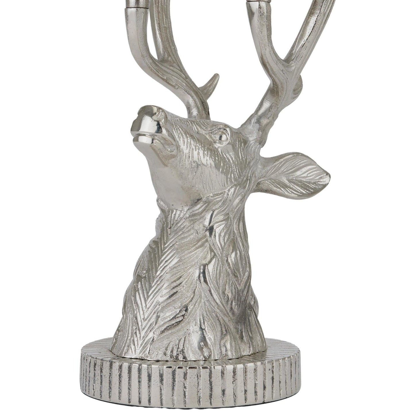 Silver Stag Four Tealight Holder - Eudemonia Home Goods