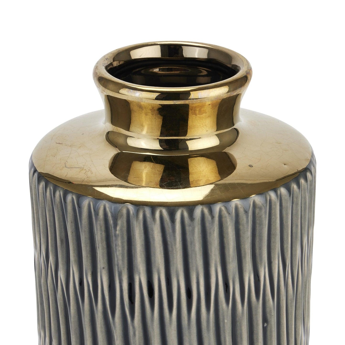 Seville Collection Intaglio Fluted Vase - Eudemonia Home Goods