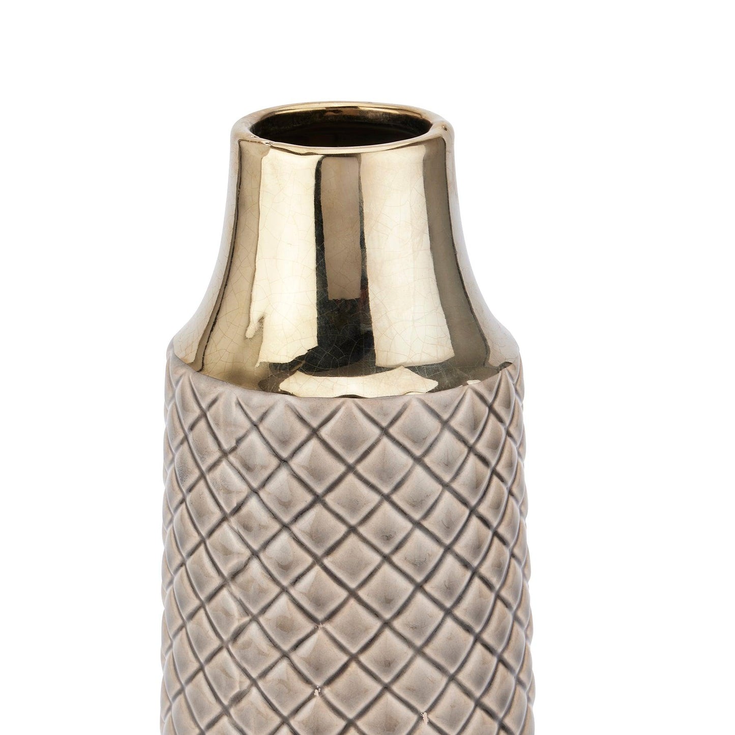 Seville Collection Diamond Vase - Eudemonia Home Goods