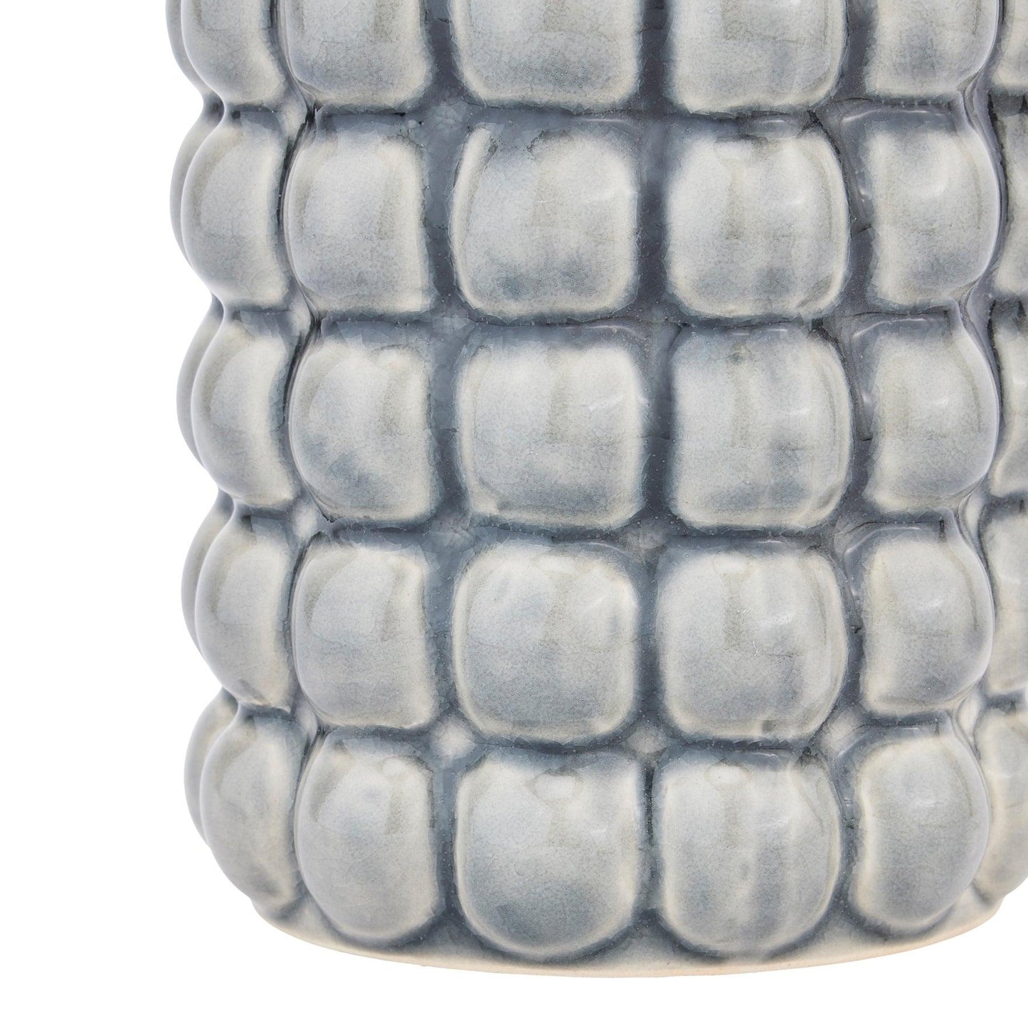 Seville Collection Grey Bubble Vase - Eudemonia Home Goods