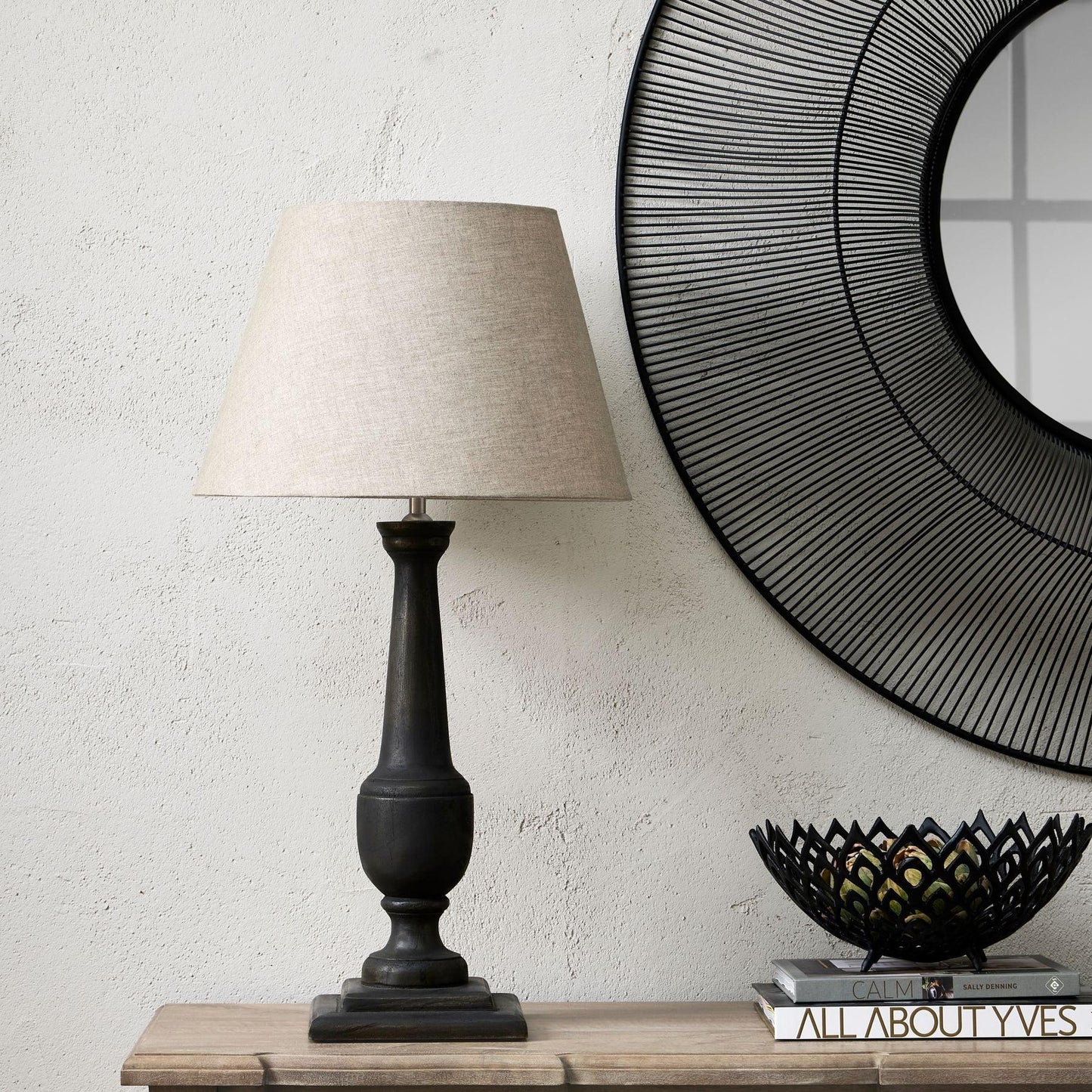 Black Cast Lattice Bowl - Eudemonia Home Goods