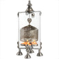 Antique Silver Heart Lantern Spinner - Eudemonia Home Goods
