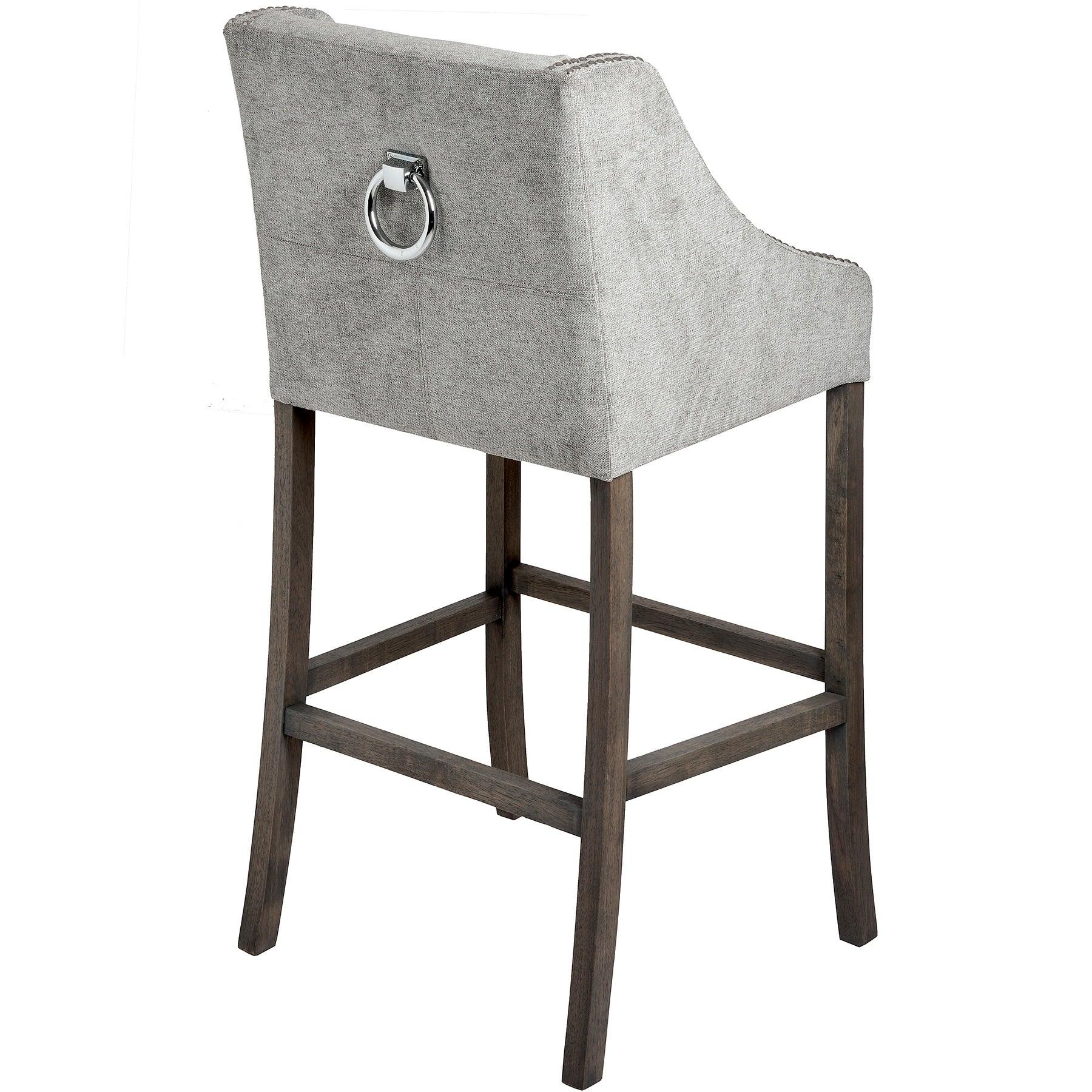 Luxury Ring Back Bar Stool - Eudemonia Home Goods
