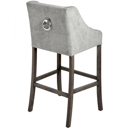 Luxury Ring Back Bar Stool - Eudemonia Home Goods
