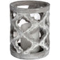 Small Stone Effect Patterned Candle Holder - Eudemonia Home Goods