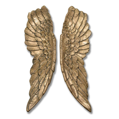 Gold Large Angel Wings - Eudemonia Home Goods