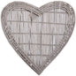 Medium Heart Wicker Wall Art - Eudemonia Home Goods