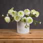 Green Ranunculus Spray - Eudemonia Home Goods