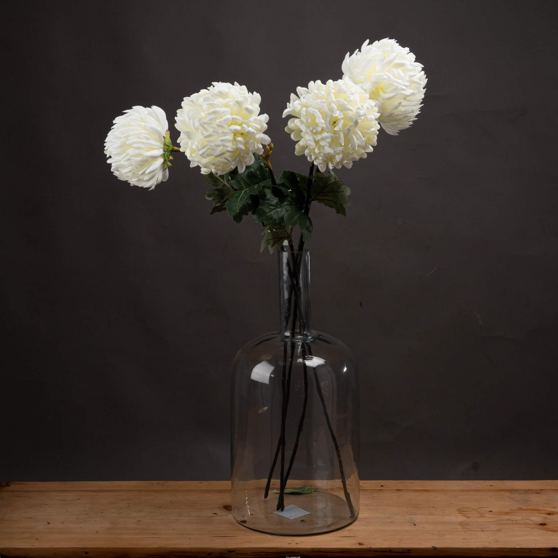 Large White Chrysanthemum - Eudemonia Home Goods