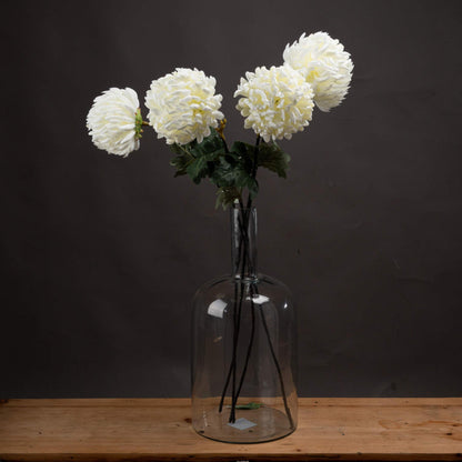 Large White Chrysanthemum - Eudemonia Home Goods