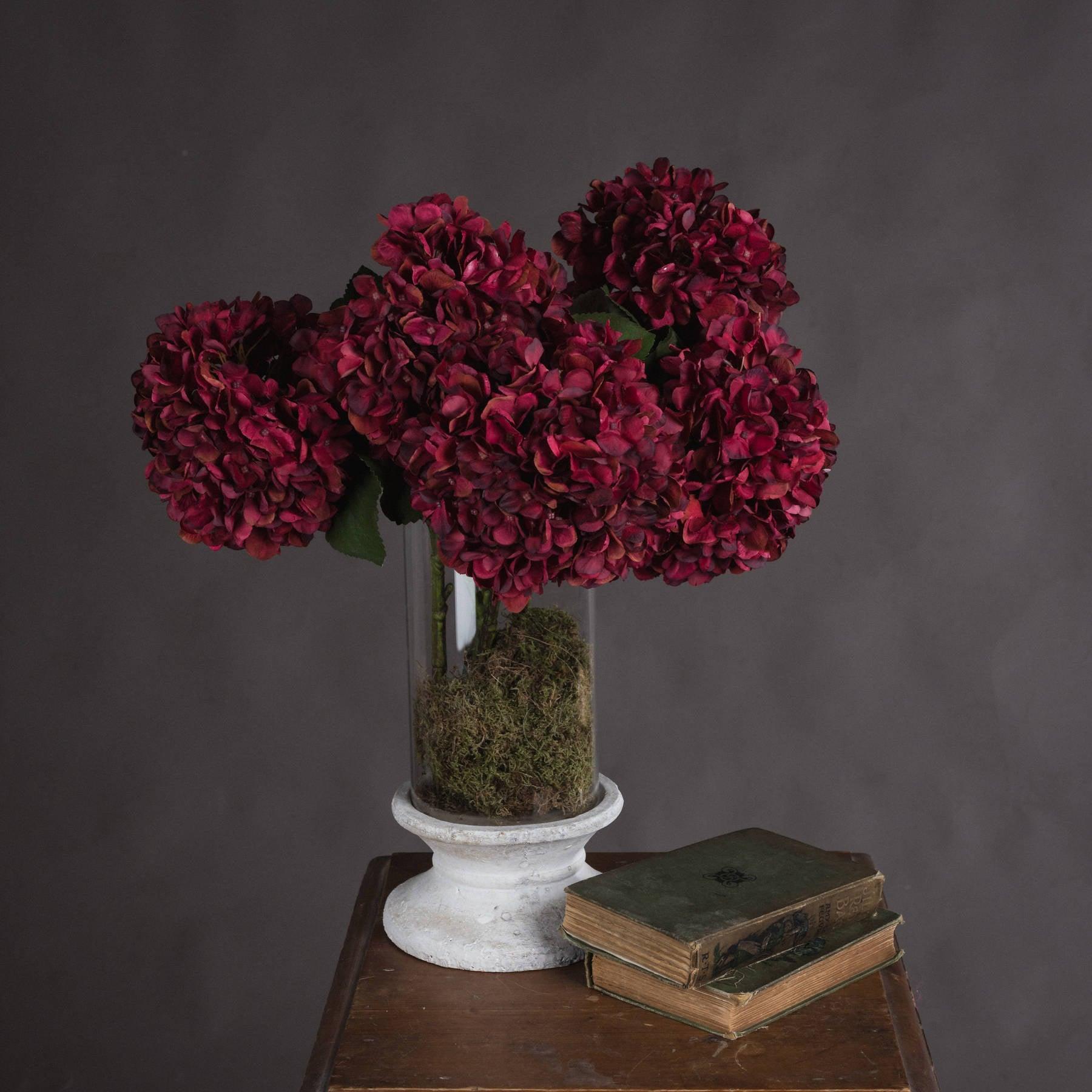 Autumn Ruby Hydrangea - Eudemonia Home Goods