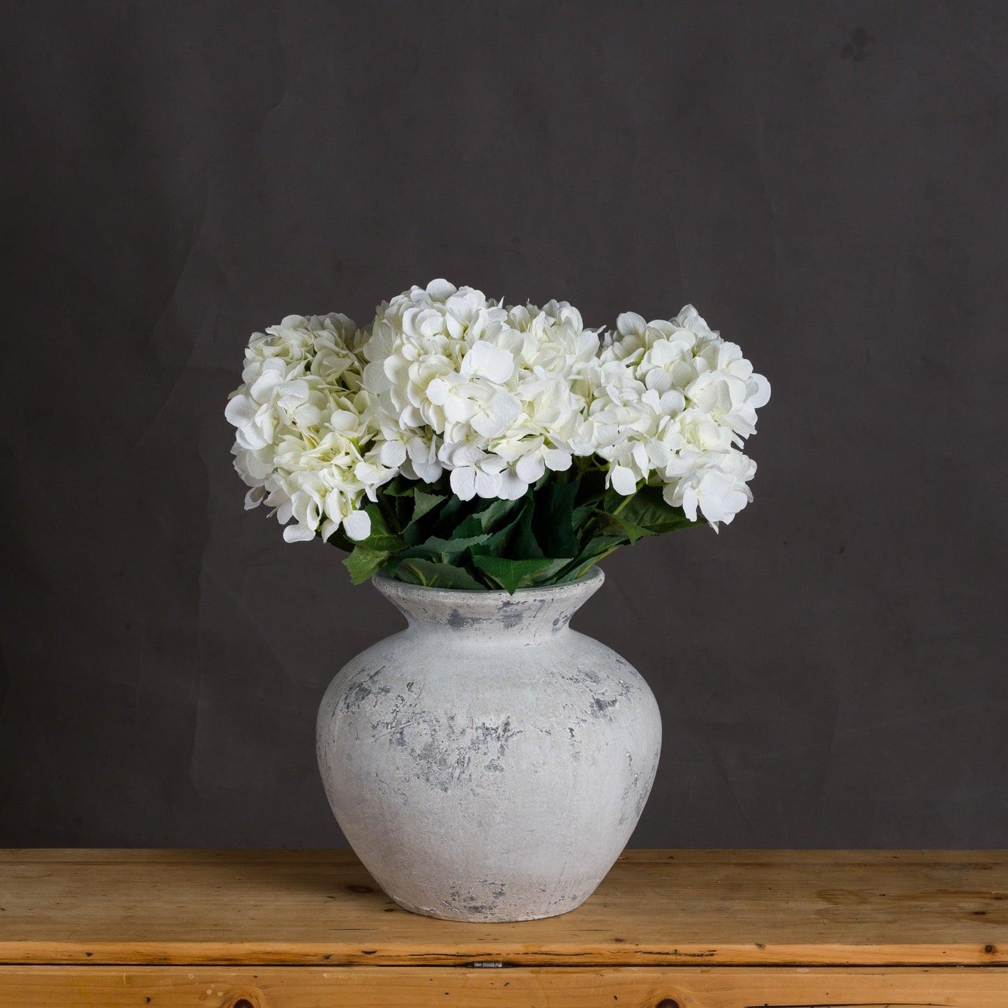 Darcy Antique White Vase - Eudemonia Home Goods