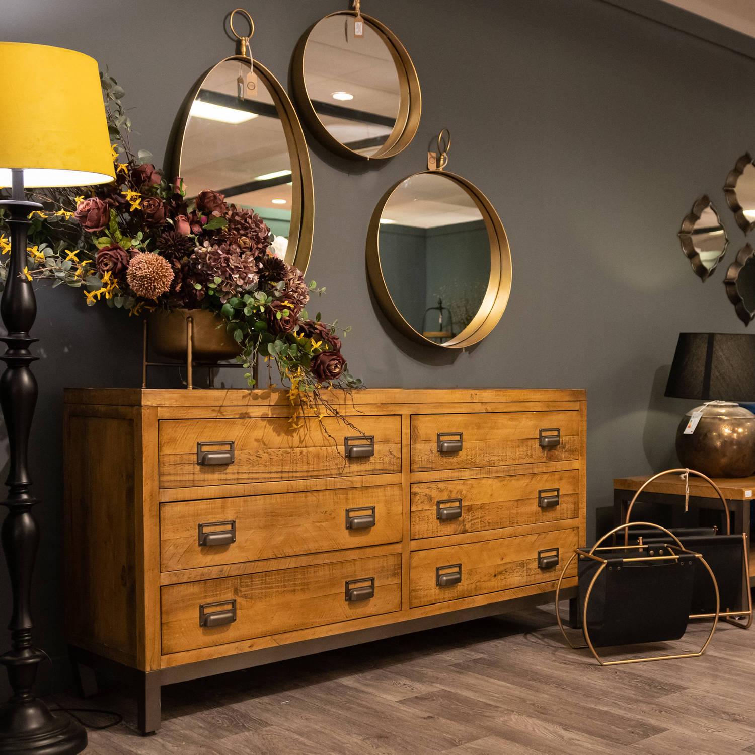 The Draftsman Collection Six Drawer Chest - Eudemonia Home Goods