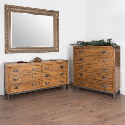 The Draftsman Collection Six Drawer Chest - Eudemonia Home Goods