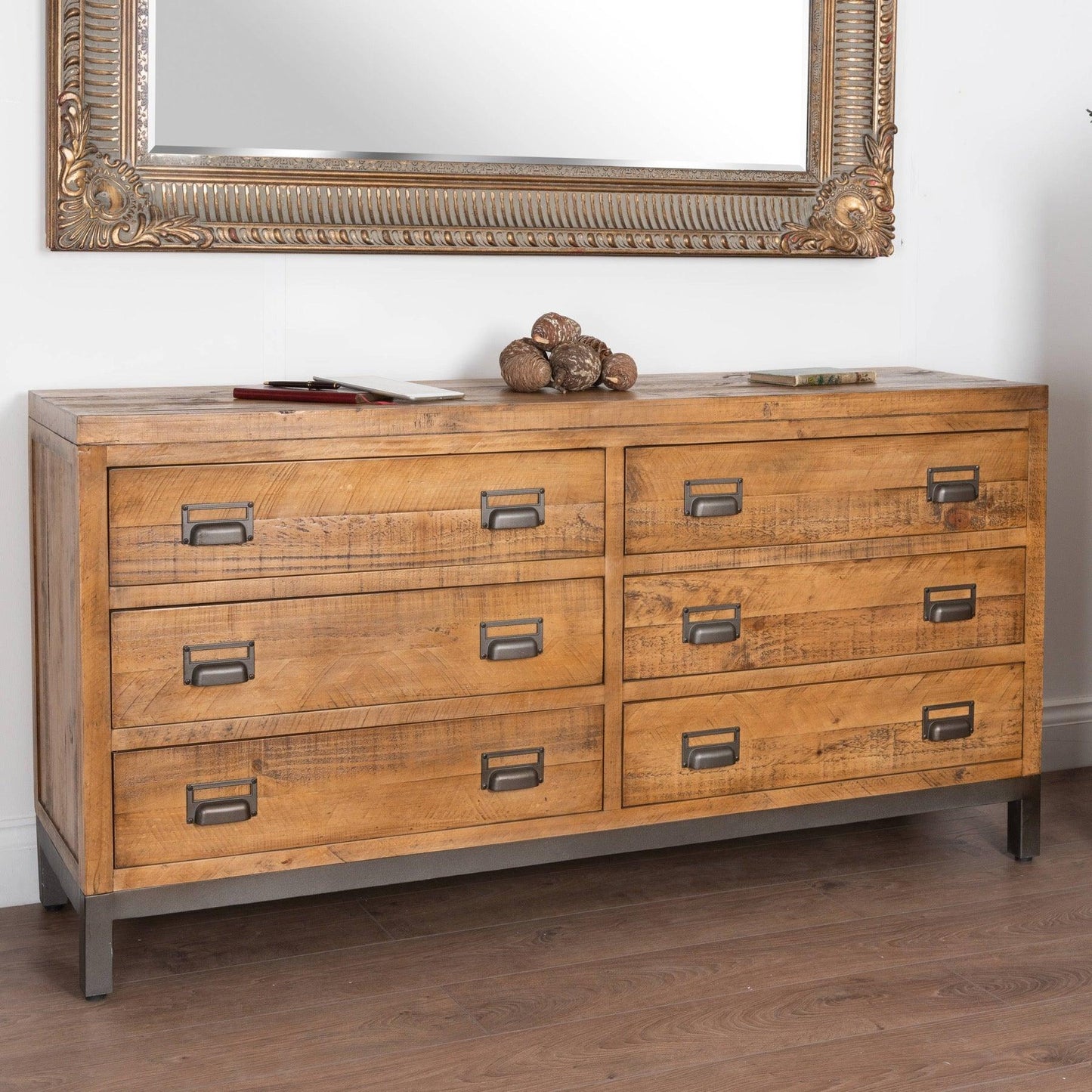 The Draftsman Collection Six Drawer Chest - Eudemonia Home Goods