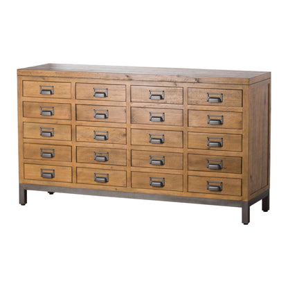The Draftsman Collection 20 Drawer Merchant Chest - Eudemonia Home Goods