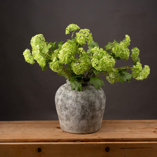 Green Viburnum Spray - Eudemonia Home Goods
