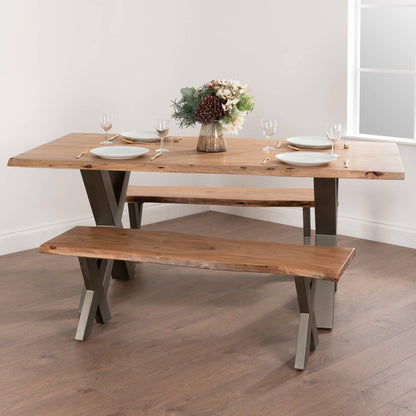 Live Edge Collection Bench - Eudemonia Home Goods
