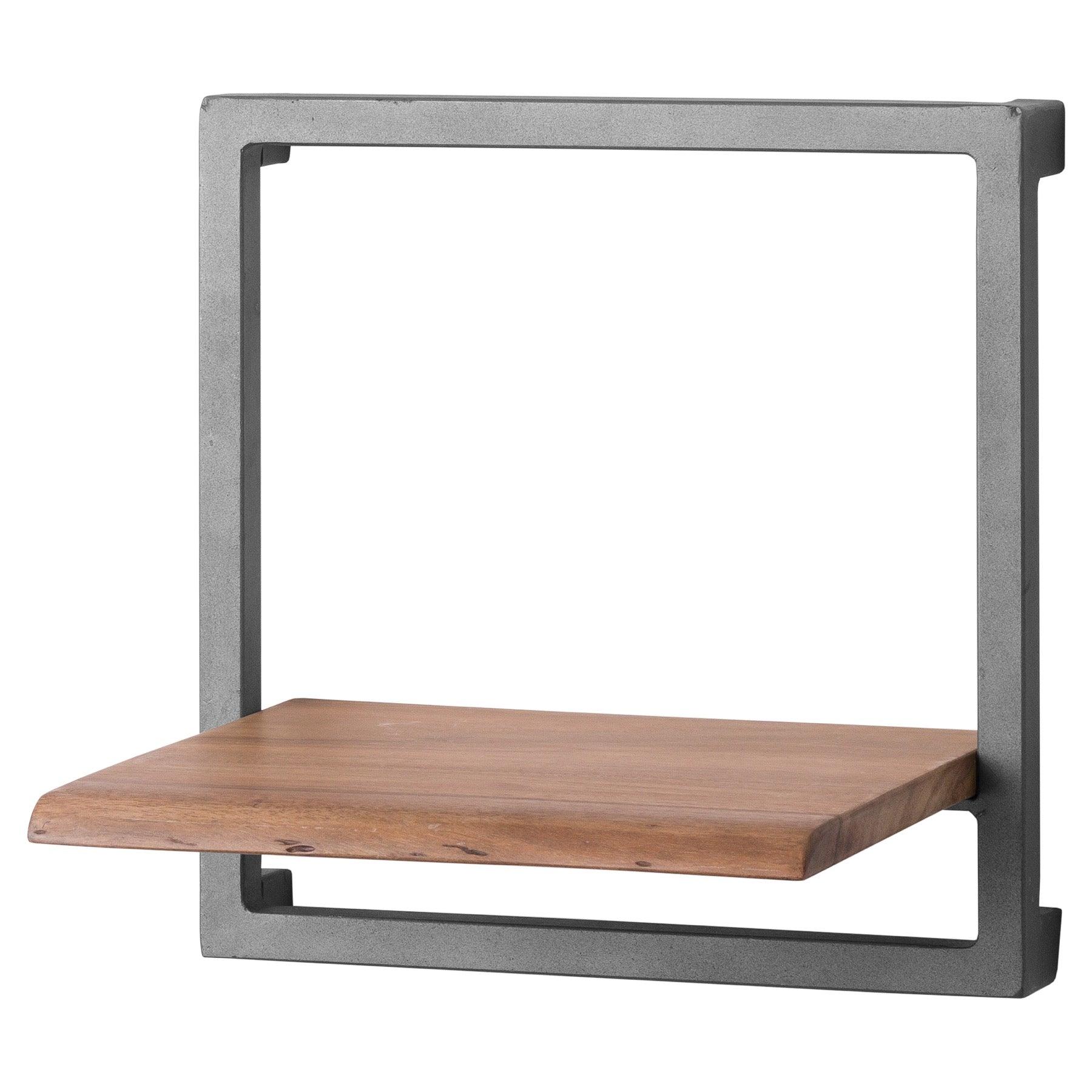 Live Edge Collection Square Shelf - Eudemonia Home Goods