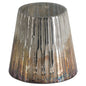 Grey And Bronze Ombre Conical Candle Holder - Eudemonia Home Goods