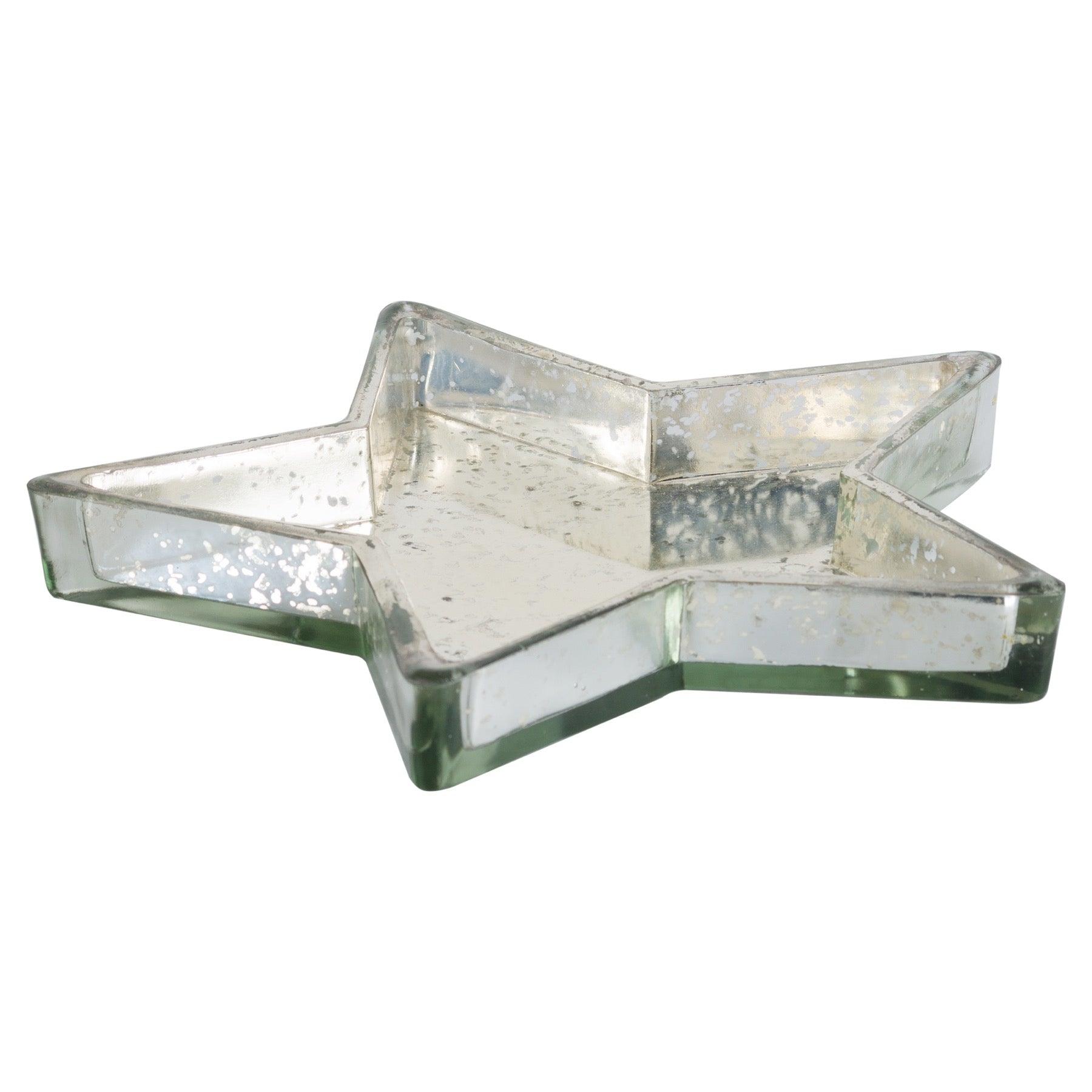 Silver Star Display Dish - Eudemonia Home Goods