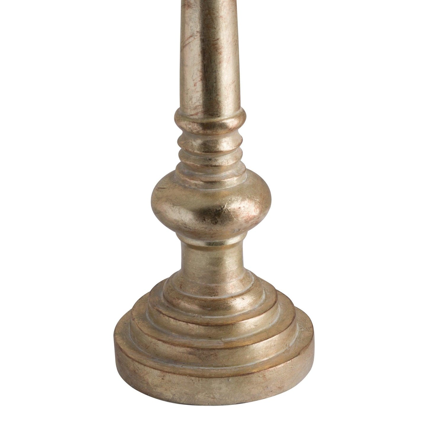 Antique Brass Effect Candle Holder - Eudemonia Home Goods