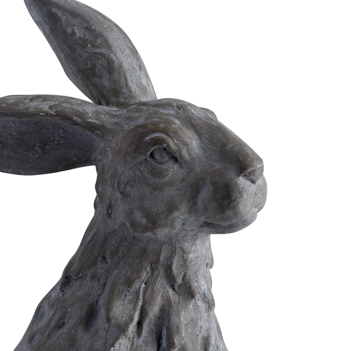 Large Sitting Outdoor Hare Statue - Eudemonia Home Goods