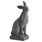 Large Sitting Outdoor Hare Statue - Eudemonia Home Goods