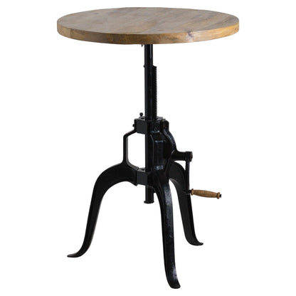 Draftsman Adjustable Bar Bistro Table - Eudemonia Home Goods