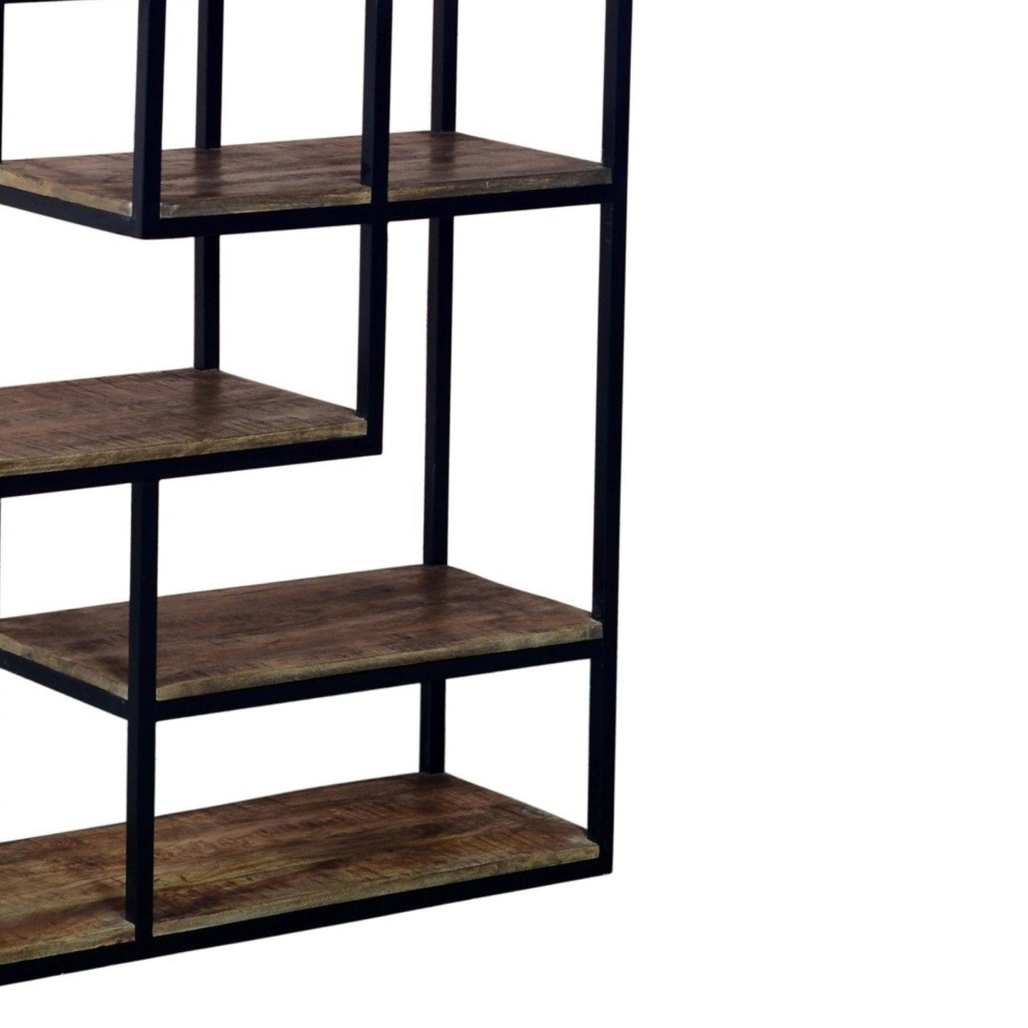 Multi Shelf Industrial Shelf Unit - Eudemonia Home Goods