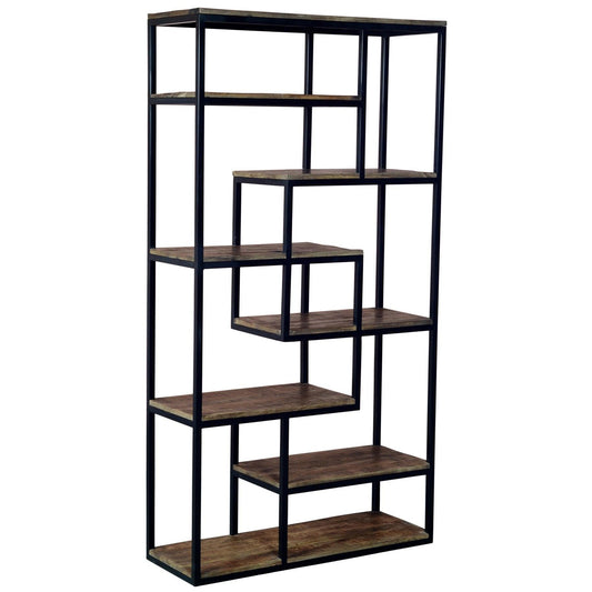 Multi Shelf Industrial Shelf Unit - Eudemonia Home Goods