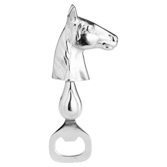 Silver Nickel Horse Bottle Opener - Eudemonia Home Goods