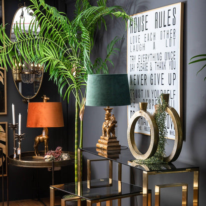 Large Glass House Rules Wall Art - Eudemonia Home Goods