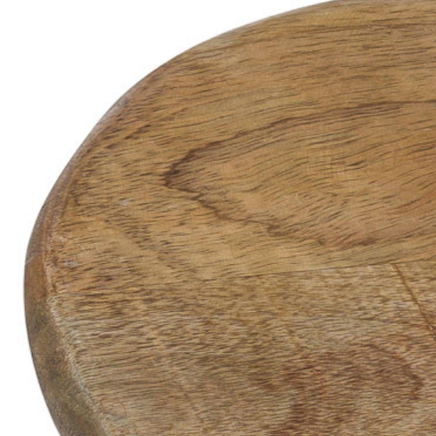 Large Round Hanging Hard Wood Chopping Board - Eudemonia Home Goods
