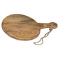 Round Hanging Hard Wood Chopping Board - Eudemonia Home Goods