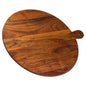 Large Round Hardwood Chopping Board - Eudemonia Home Goods