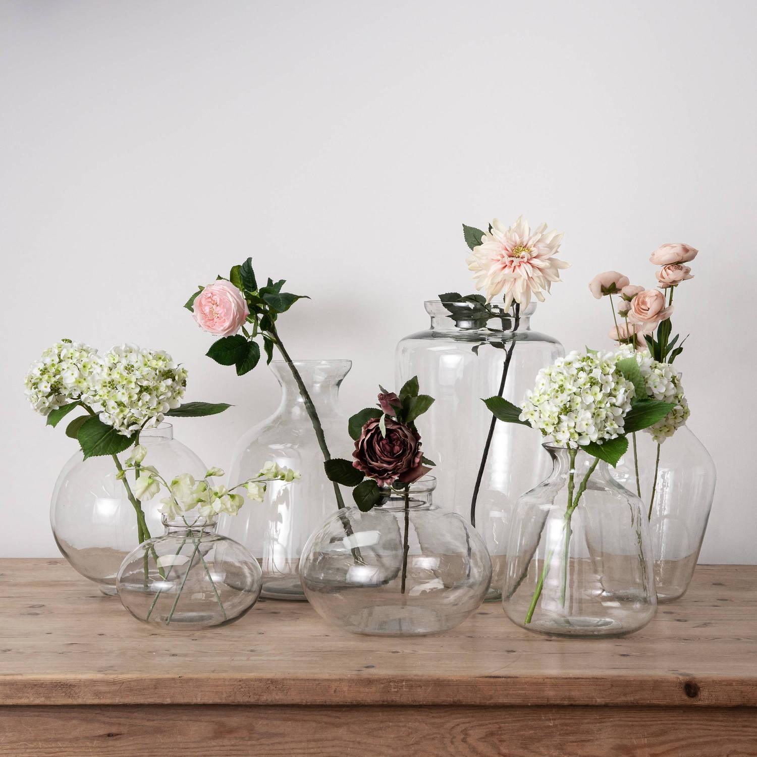 Large Hydria Glass Vase - Eudemonia Home Goods