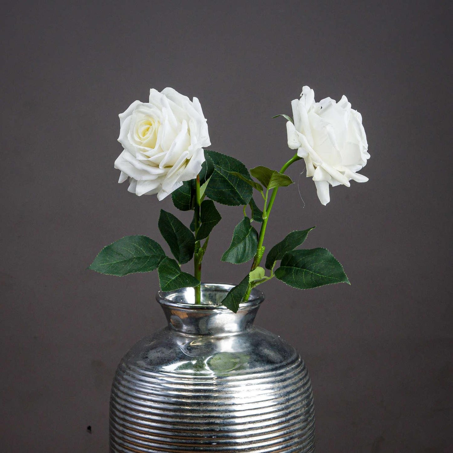Large White Garden Rose - Eudemonia Home Goods
