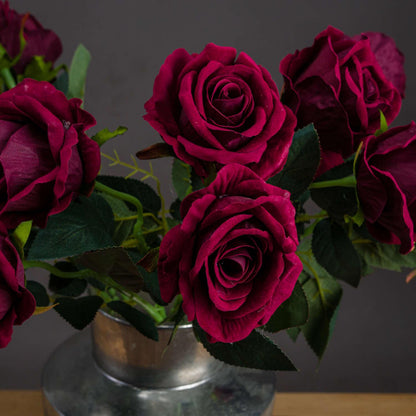 Deep Red Rose - Eudemonia Home Goods